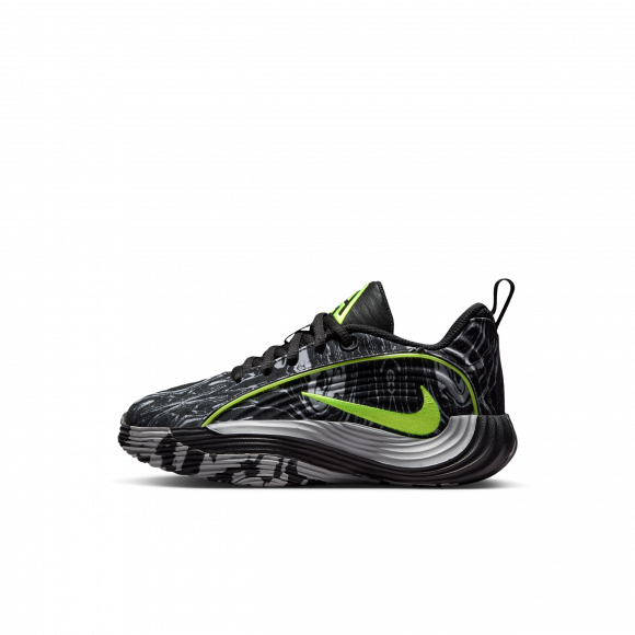 Nike Giannis Immortality 5 PS 'Black Light Smoke Grey Volt' | Kid's Size 13.5 - IM7589-002