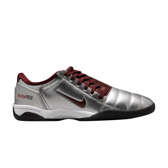 Nike Wmns Total 90 'Metallic Silver Burgundy Crush White' | Women's Size 11 - IM7595-003