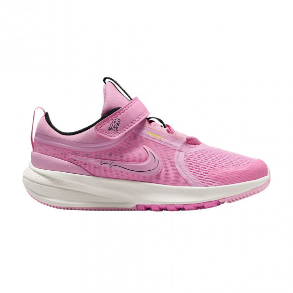 Nike Star Runner 5 PS 'Pink Rise Black Sail Pink Rise' | Kid's Size 3 - IM7650-600