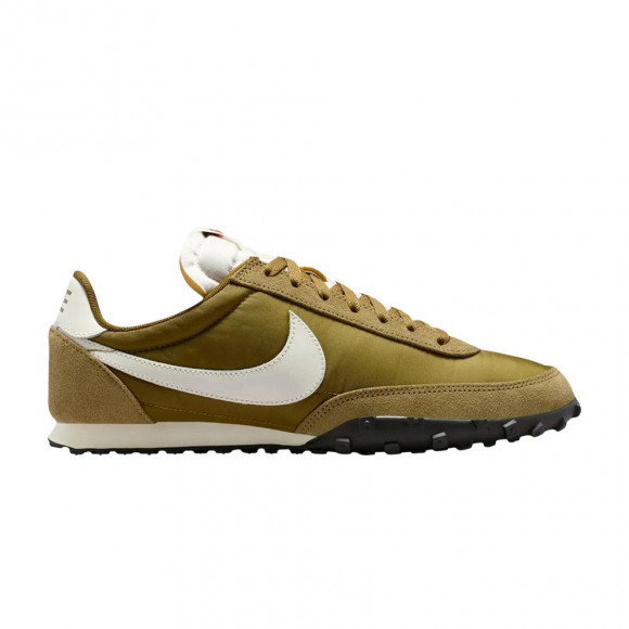 Nike Waffle Racer 'Olive Flak Sail Coconut Milk Black' | Brown | Men's Size 7.5 - IM8658-300