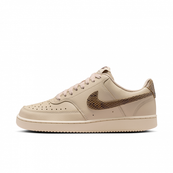 Nike Court Vision Low Premium Women's Shoes - Brown - IO0463-102