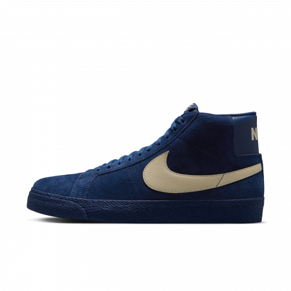 Nike SB Zoom Blazer Mid Skate Shoes - Blue - IO0667-400