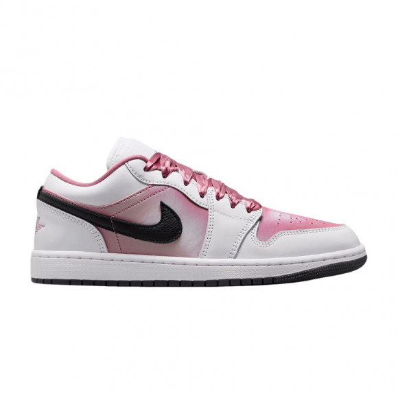 Wmns Air Jordan 1 Low SE 'Black White Desert Berry' | Pink | Women's Size 12 - IO0668-100
