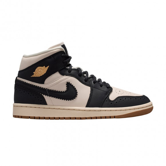 Air Jordan Wmns 1 Mid SE 'Off Noir Chalk' | Black | Women's Size 11.5 - IO0760-001