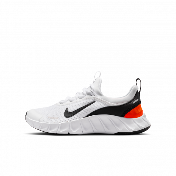 Nike Free Ride GS 'White Safety Orange Black' | Kid's Size 4 - IO1642-100