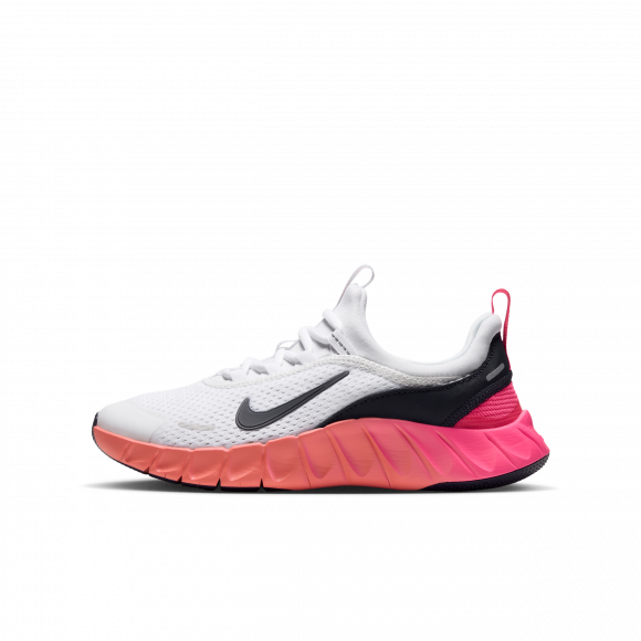 Nike Free Ride GS 'White Hyper Pink' | Kid's Size 4.5 - IO1642-105