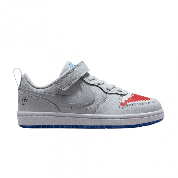 Nike Court Borough Low PS 'Pure Platinum' | Grey | Kid's Size 11.5 - IO1663-001