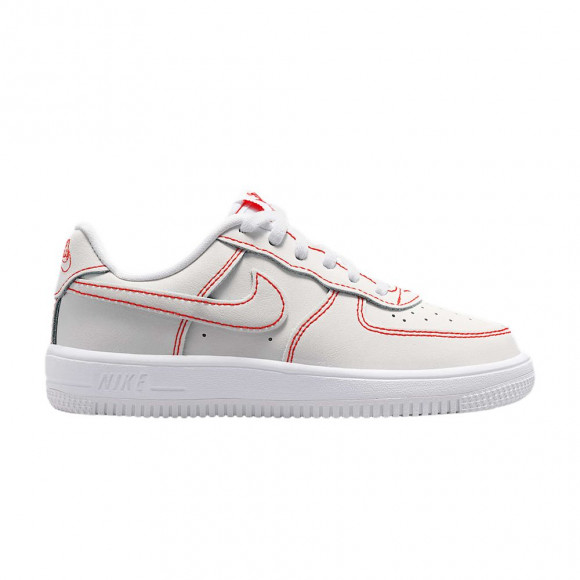 Nike Force 1 Low LV8 1 PS 'White University Red' | Kid's Size 12 - IO1971-100