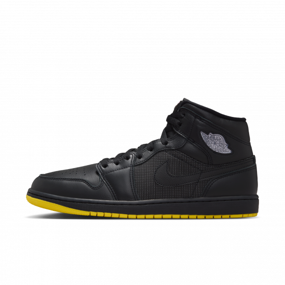 Nike Air Jordan 1 Mid SE Men's Shoes - Black - IO2052-001