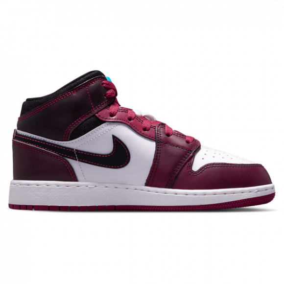 Jordan Aj1 Mid Kid's Sneakers - Red - Size 3 - Mesh/Synthetic - IO2066-600