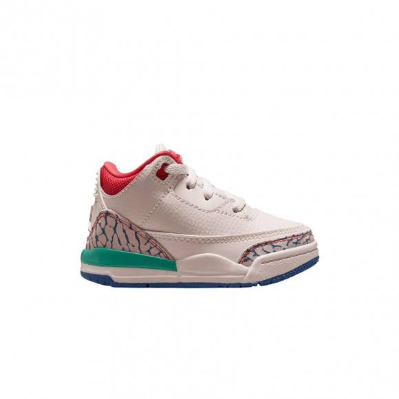 Air Jordan 3 Retro TD 'Chalk True Blue' | Cream | Infant Size 10 - IO2075-100