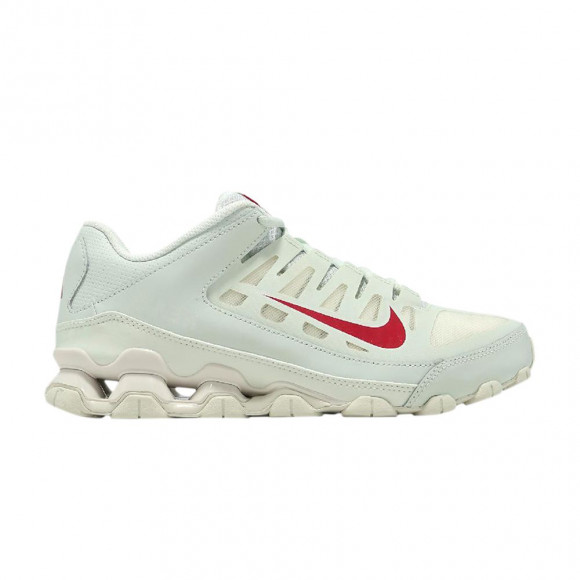 Nike Wmns Reax 8 Tr Mesh 'Spruce Aura Fusion Red-Sail' | Grey | Women's Size 5.5 - IO2400-005