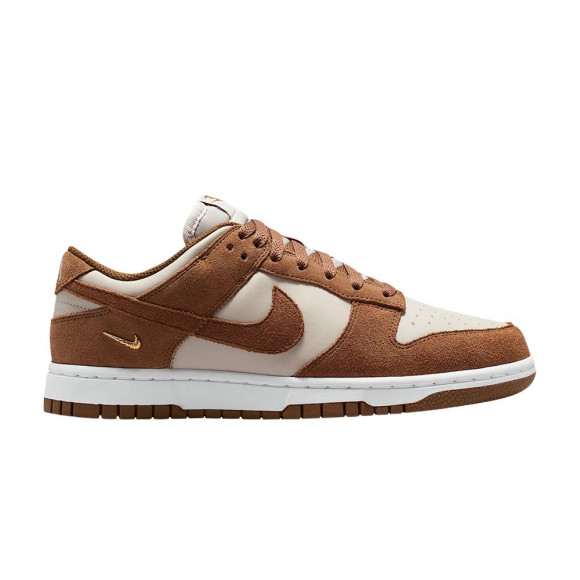 Nike Wmns Dunk Low Suede 'Light British Tan Cream White' | Women's Size 6 - IO4244-200