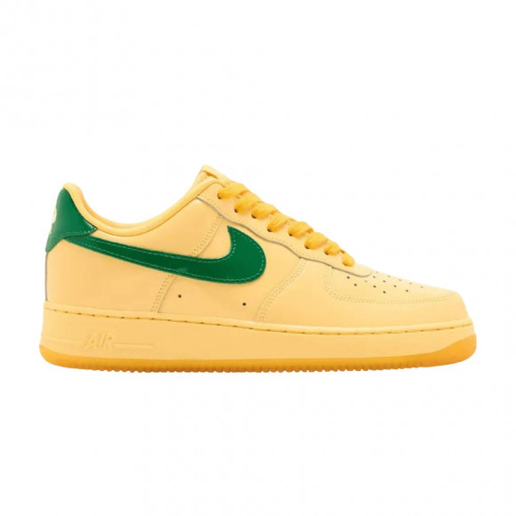 Nike Air Force 1 Low 'Patent Leather Topaz Gold' | Men's Size 9.5 - IO4489-700