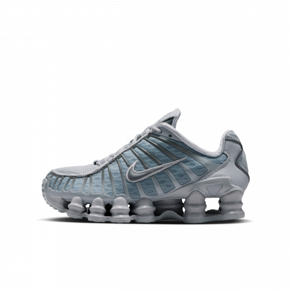 Nike Shox TL GS 'Wolf Grey/Iron Grey' | Blue | Kid's Size 3.5 - IO4645-003