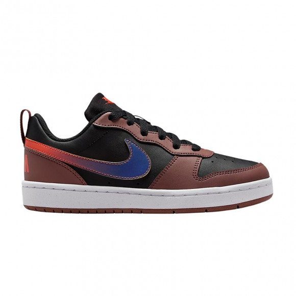 Nike Court Borough Low Recraft GS 'Black/Red Sepia/Team Orange/Deep Night' | Kid's Size 6 - IO6965-002