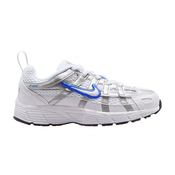 Nike P 6000 PS 'White Blue' | Kid's Size 12 - IO7469-100