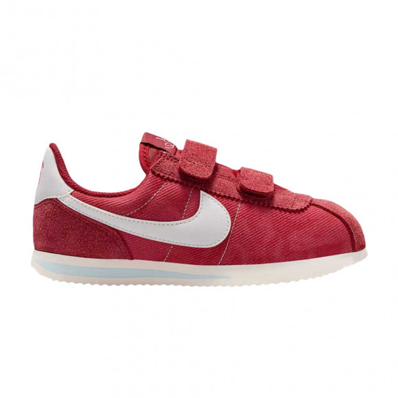 Nike Cortez SE PS 'Team Crimson University Red Glacier Blue Sail' | Kid's Size 13 - IO9255-600