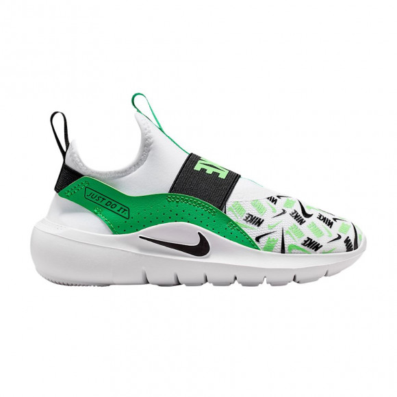Nike Flex Runner PS 'White Green Spark' | Kid's Size 10.5 - IO9507-101