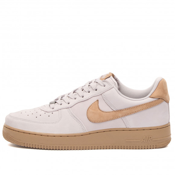 Nike Men's Air Force 1 Low Retro Prm Qs Sneaker Silver Lilac/Taupe - IO9555-002