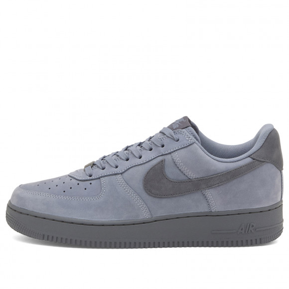 Nike Men's Air Force 1 Low Retro Prm Qs Sneaker in Dark Sky Blue/Dark Blue Grey - IO9555-400