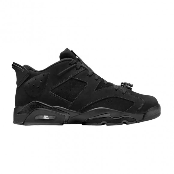 Wmns Air Jordan 6 Retro Low 'Blackout' | Women's Size 9.5 - IO9786-001
