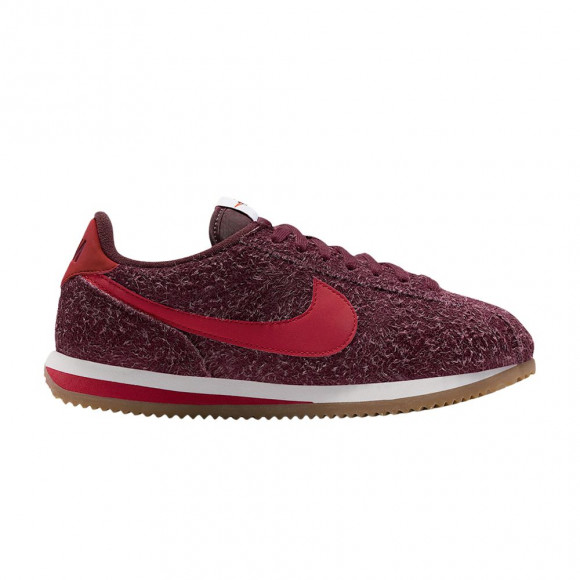 Nike Wmns Cortez Suede 'Pink Smoke Sail Gum Light Brown University Red' | Women's Size 7 - IQ0025-600
