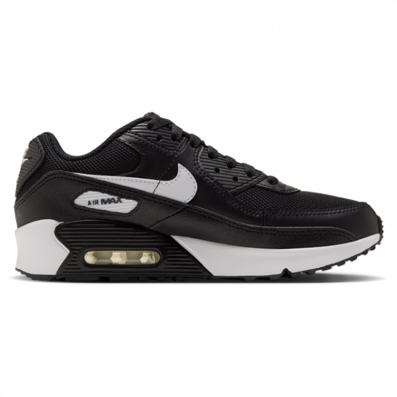 Nike Air Max 90 - Sneakers Enfant - Noir - Pointure 37.5 - Maille/synthétique - IQ0098-010