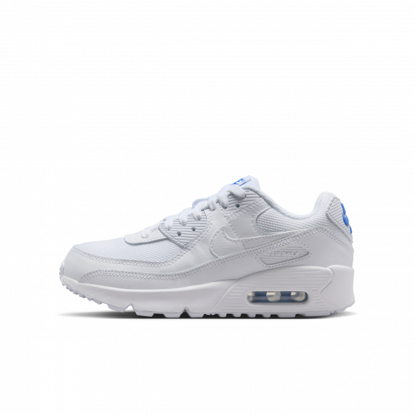 Chaussure Nike Air Max 90 pour ado - Blanc - IQ0098-101
