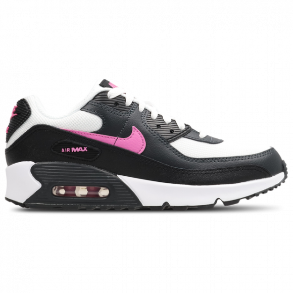 Nike Air Max 90|Air Max Kid's Sneakers - White - Size 3.5 - Leather - IQ0098-104