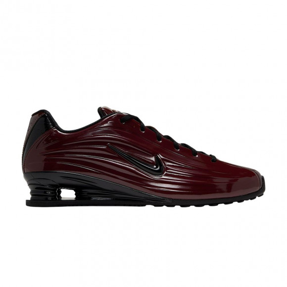 Nike Wmns Shox Z Patent Leather 'Mystic Dates Black' | Women's Size 8 - IQ0164-600