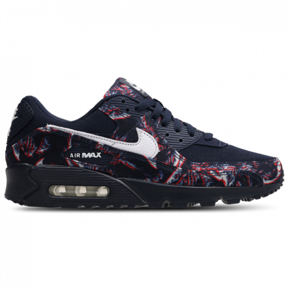 Nike Air Max 90 Men's Sneakers - Multi - Size 6.5 - Mesh/Synthetic - IQ0171-900