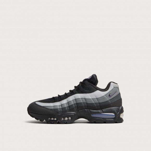 Nike Men's Air Max 95 Bb Prm Sneaker in Black/Purple/Grey - IQ0229-002