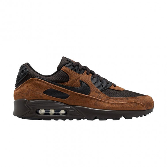 Nike Air Max 90 Premium 'Light Brtitish Tan Velvet Brown' | Men's Size 10 - IQ0283-281