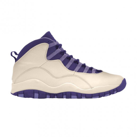 Wmns Air Jordan 10 Retro 'Hydrangeas' | Purple | Women's Size 12 - IQ0388-101