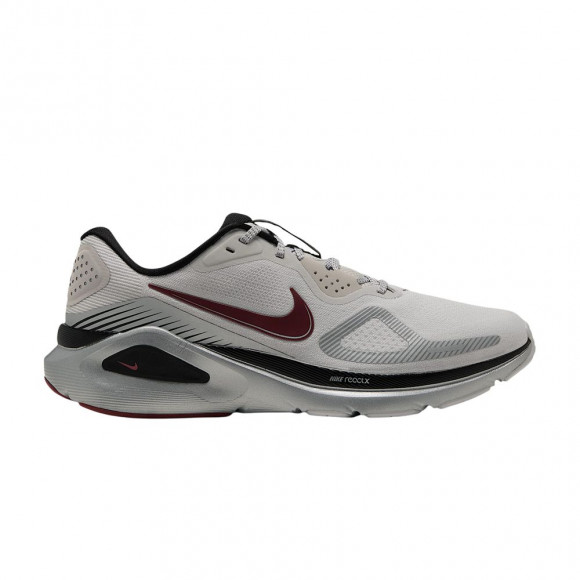 Nike Wmns Structure 26 Road 'Vast Grey Metallic Silver Pink Smoke Black' | Women's Size 8 - IQ0464-001