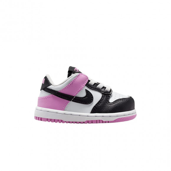 Nike Dunk Low TD 'Off White Light Magenta Black' | Infant Size 7 - IQ0803-100