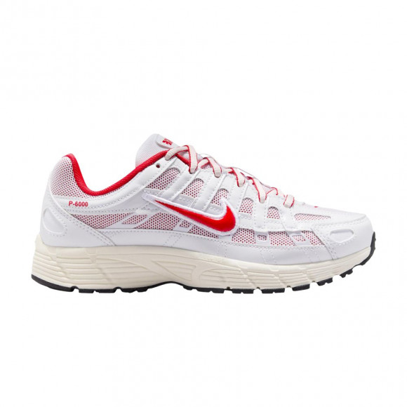 Nike P-6000 GS 'White University Red Sail' | Kid's Size 5 - IQ1134-161