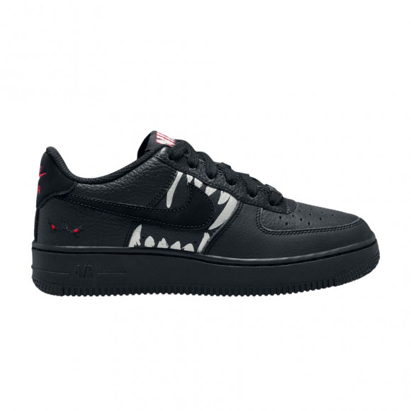 Nike Air Force 1 Lv8 GS 'Black University Red' | Kid's Size 4.5 - IQ2241-001
