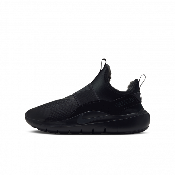 Nike Flex Runner Warm GS 'Black Dark Smoke Grey' | Kid's Size 6 - IQ2362-041