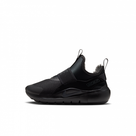 Nike Flex Runner Warm PS 'Black Dark Smoke Grey' | Kid's Size 3 - IQ2363-041