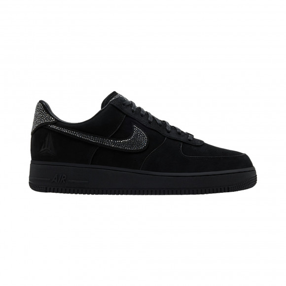 Ja Morant x Swarovski x Nike Air Force 1 Low LX 'Black Metallic Silver' | Men's Size 10 - IQ2711-001