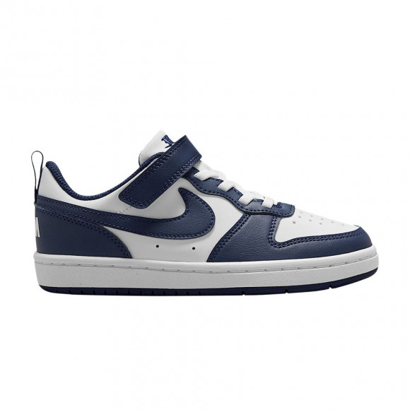Nike Court Borough Low PS 'White Midnight Navy' | Blue | Kid's Size 12.5 - IQ2724-100