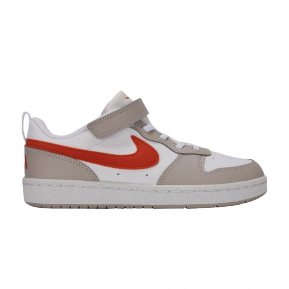 Nike Court Borough Low PS 'White Umber Brown' | Kid's Size 3 - IQ2726-100