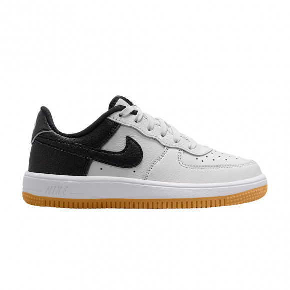 Nike Force 1 Low Lv8 5 PS 'Summit White White Metallic Silver Black' | Kid's Size 13 - IQ2740-100