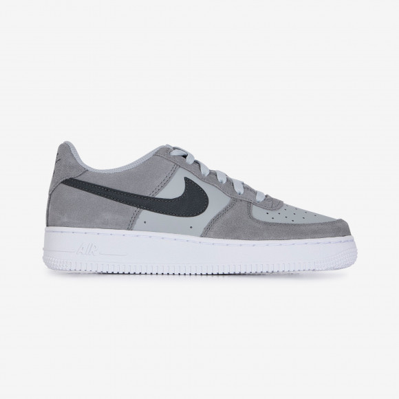 Nike Air Force Kid's Sneakers - Grey - Size 4 - Leather - IQ2743-001