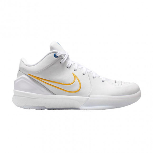 Nike Zoom Kobe 4 Protro GS 'Draft Day - Lakers' | White | Kid's Size 4 - IQ4110-100
