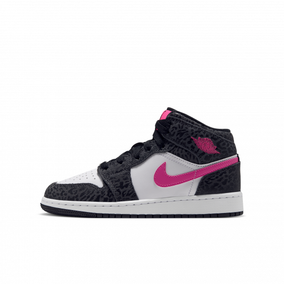Air Jordan 1 Mid SE GS 'Black Anthracite' | Kid's Size 7 - IQ5246-001