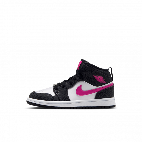 Jordan 1 Mid SE kleuterschoenen - Zwart - IQ5281-001