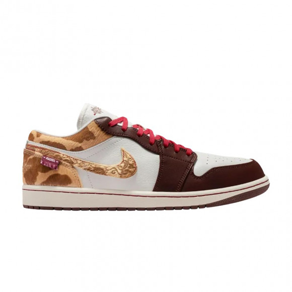 Air Jordan 1 Low SE 'Year of the Horse' | Brown | Men's Size 9.5 - IQ5321-121